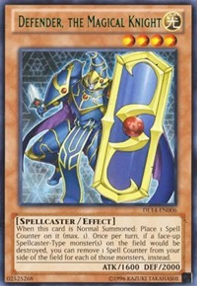 Defender, the Magical Knight (Green) - DL14-EN006 - Rare