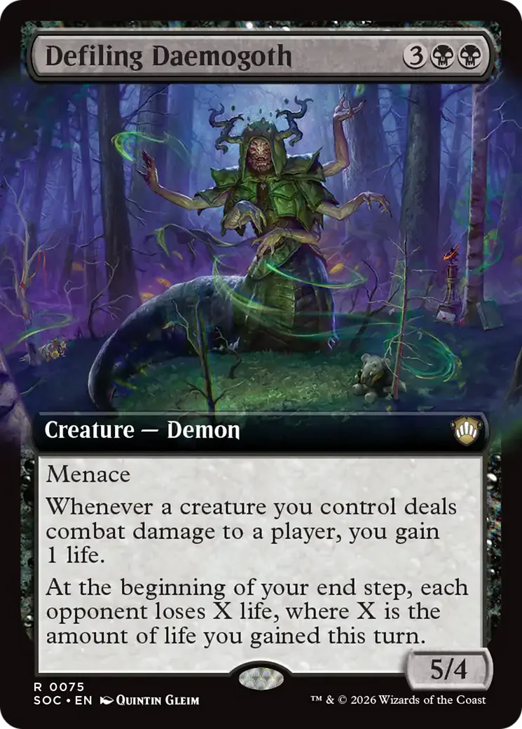 Defiling Daemogoth - Extended Art (SOC)