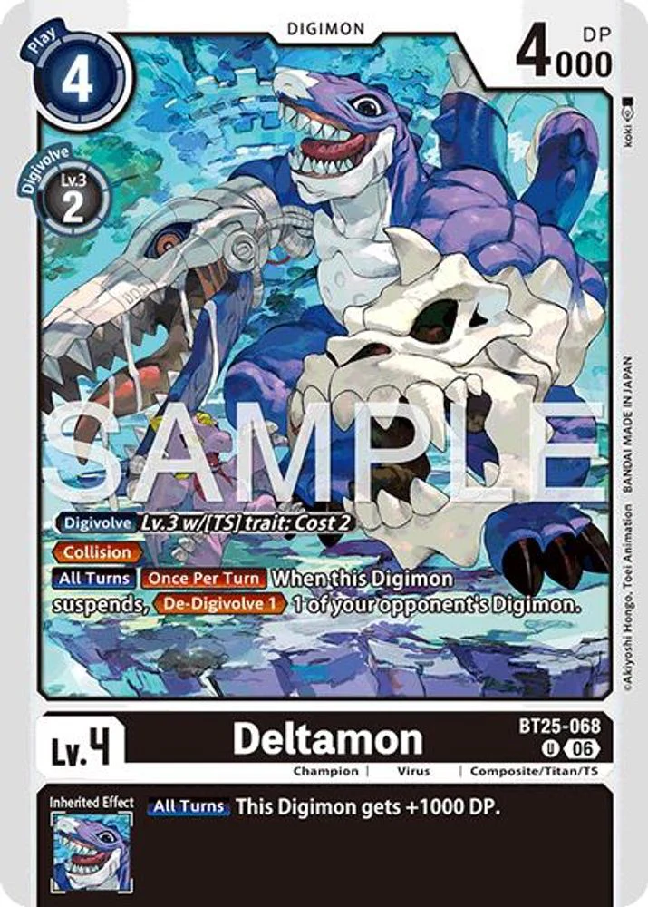 Deltamon - BT25-068 - Uncommon