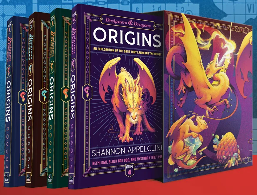 Designers & Dragons: Origins - 4-Volume Slipcase Set (Pre-Order)