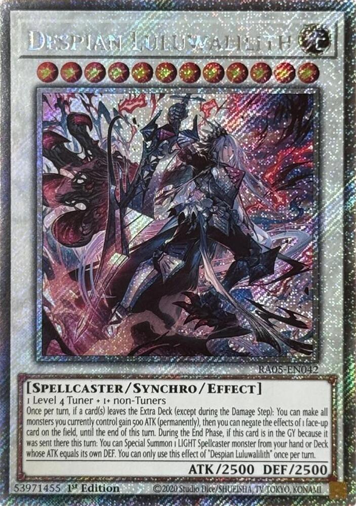 Despian Luluwalilith (Platinum Secret Rare) - RA05-EN042 - Platinum Secret Rare - 1st Edition