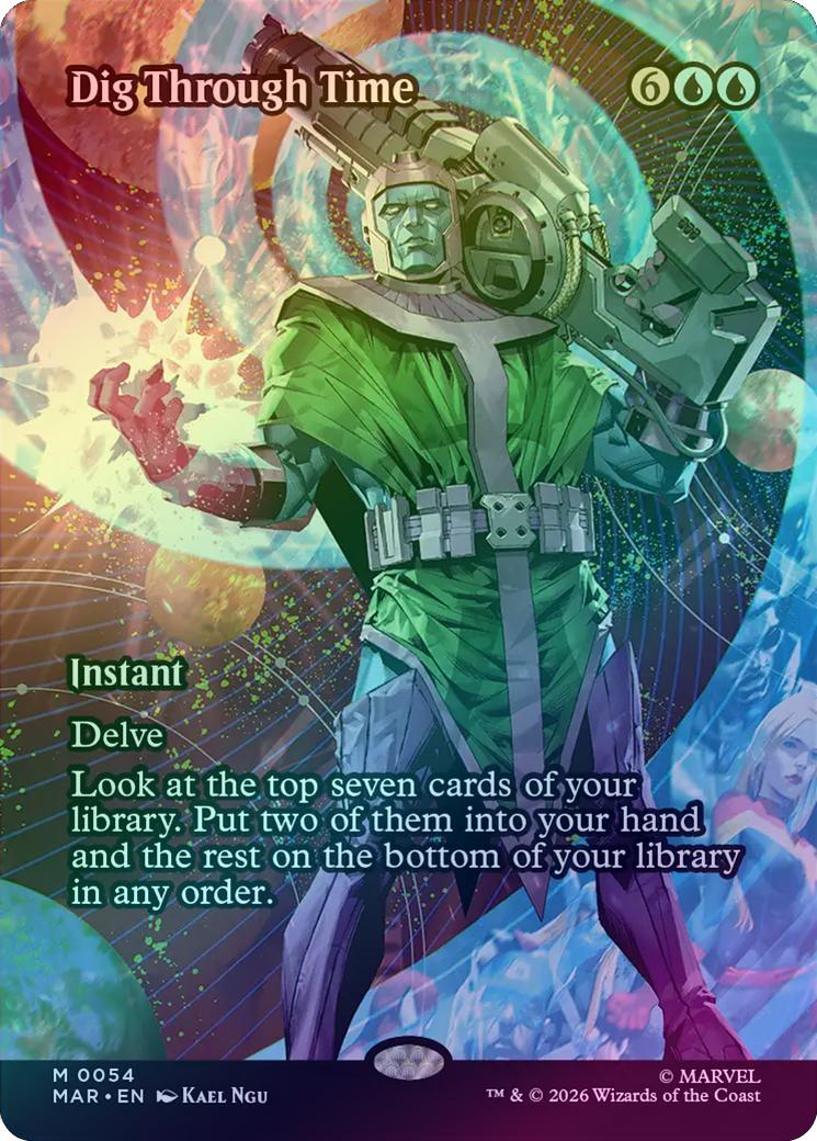 Dig Through Time - Source Material Showcase (Foil) (MAR)