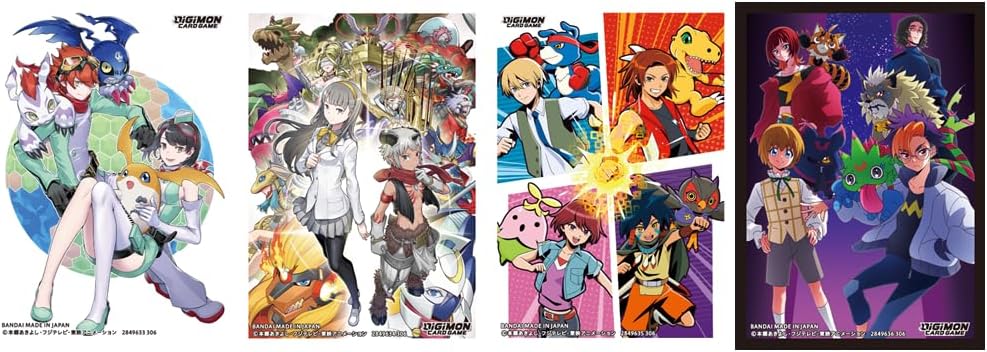 Digimon Card Game - Official Sleeves - Set 3 - Various Design