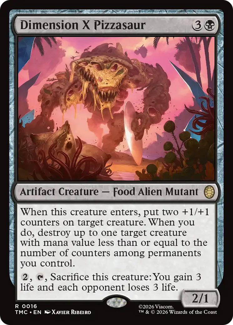 Dimension X Pizzasaur (TMC)