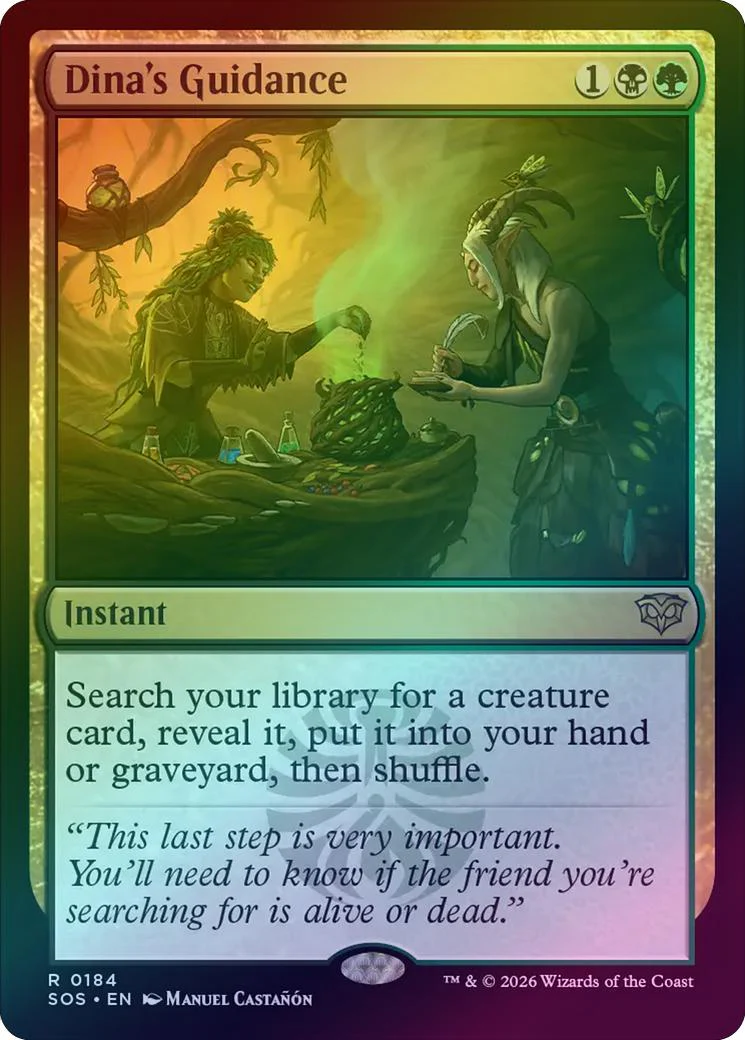 Dina's Guidance (Foil) (SOS)