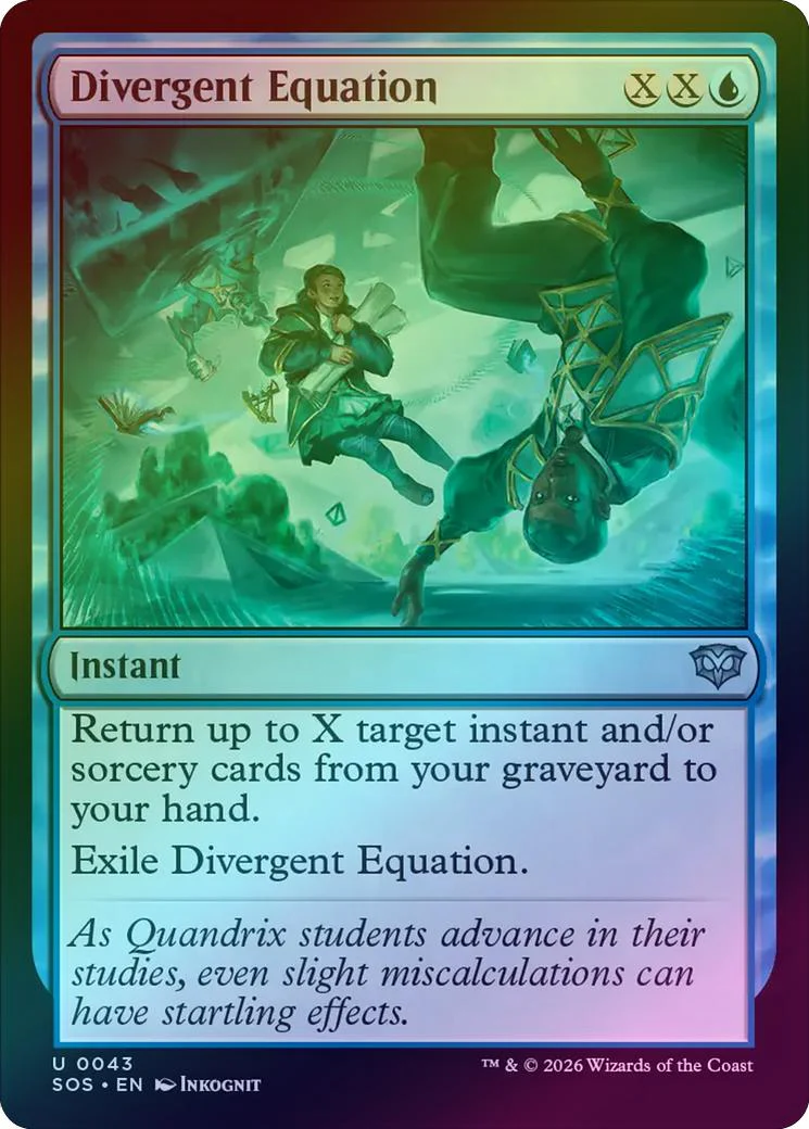 Divergent Equation (Foil) (SOS)
