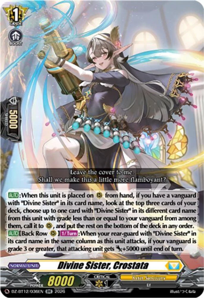 Divine Sister, Crostata - DZ-BT12/036EN - Double Rare