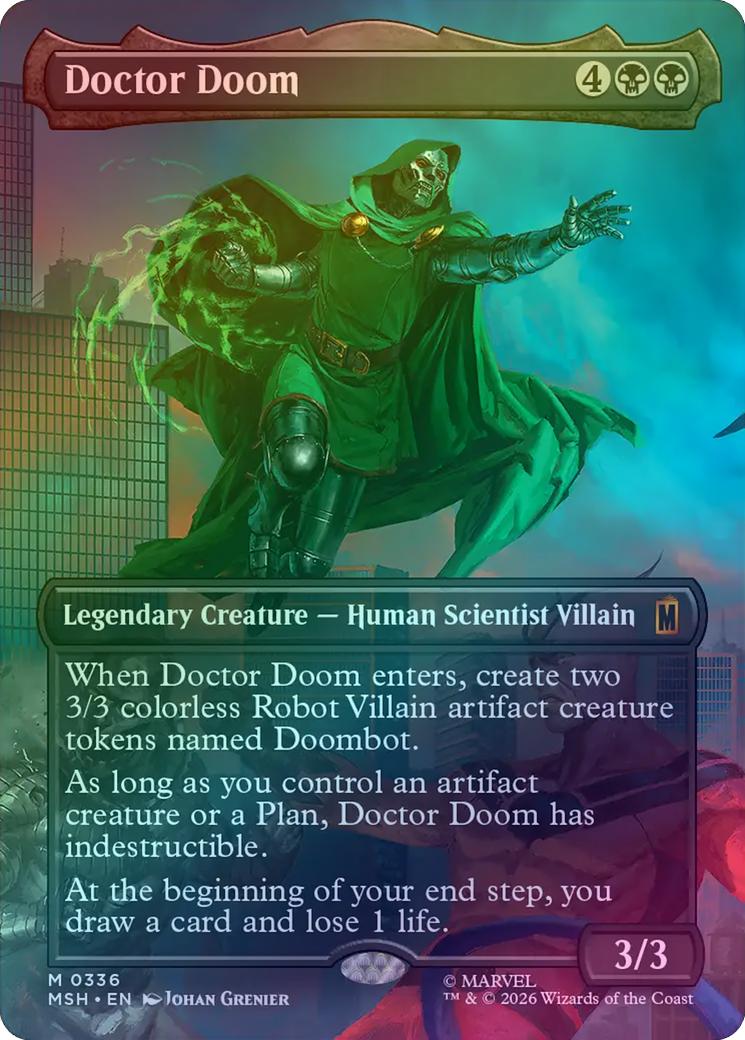 Doctor Doom - Borderless Scene (Foil) (MSH)