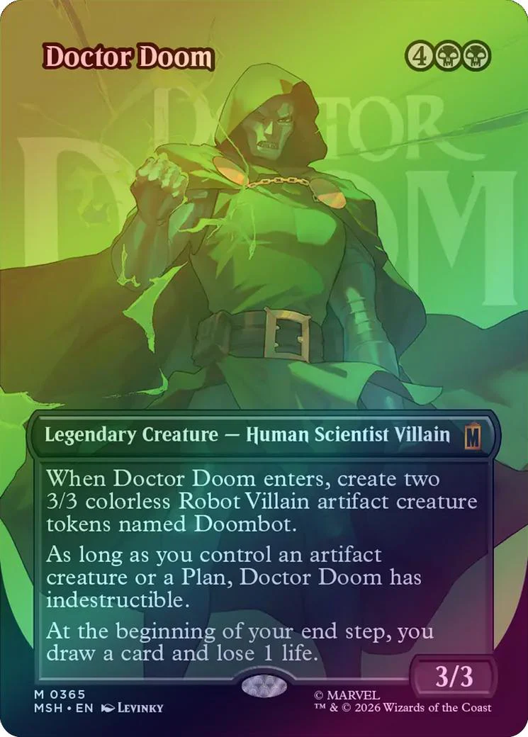 Doctor Doom - Logo Showcase (Foil) (MSH)
