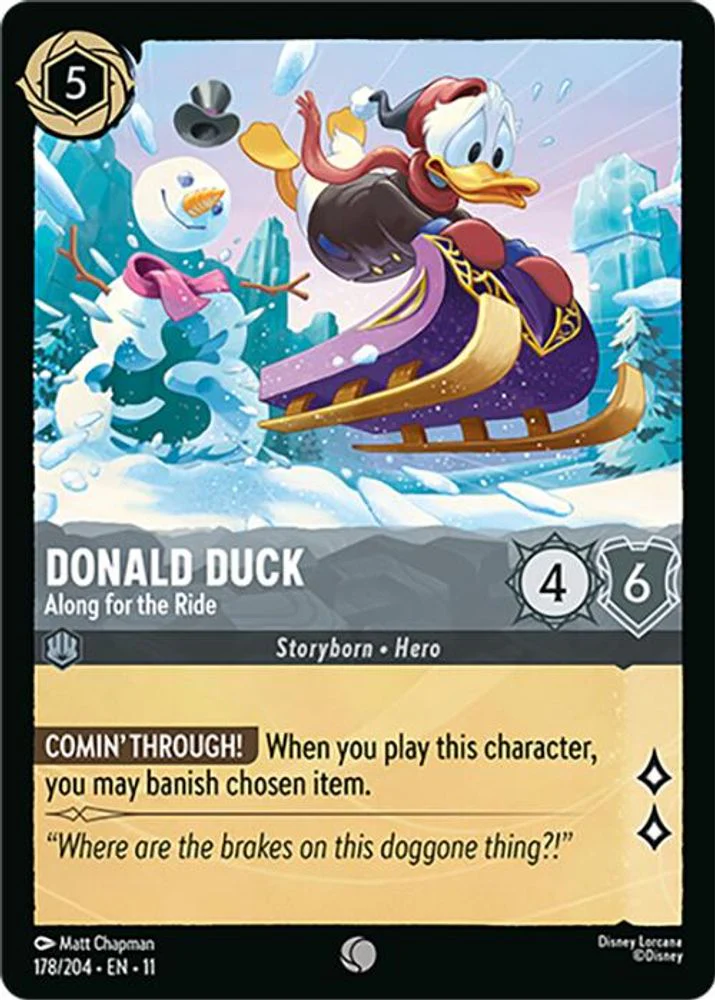 Donald Duck (Along for the Ride) - 178/204 - Common