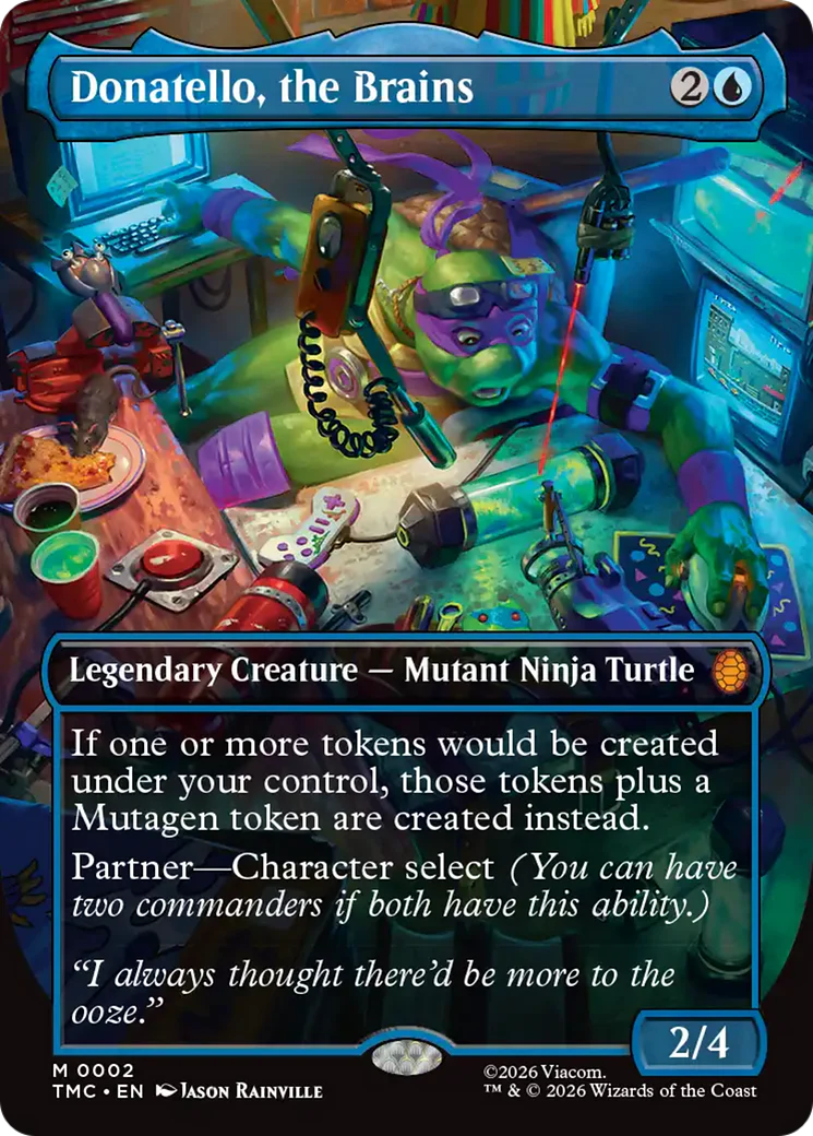 Donatello, the Brains - Borderless (TMC)