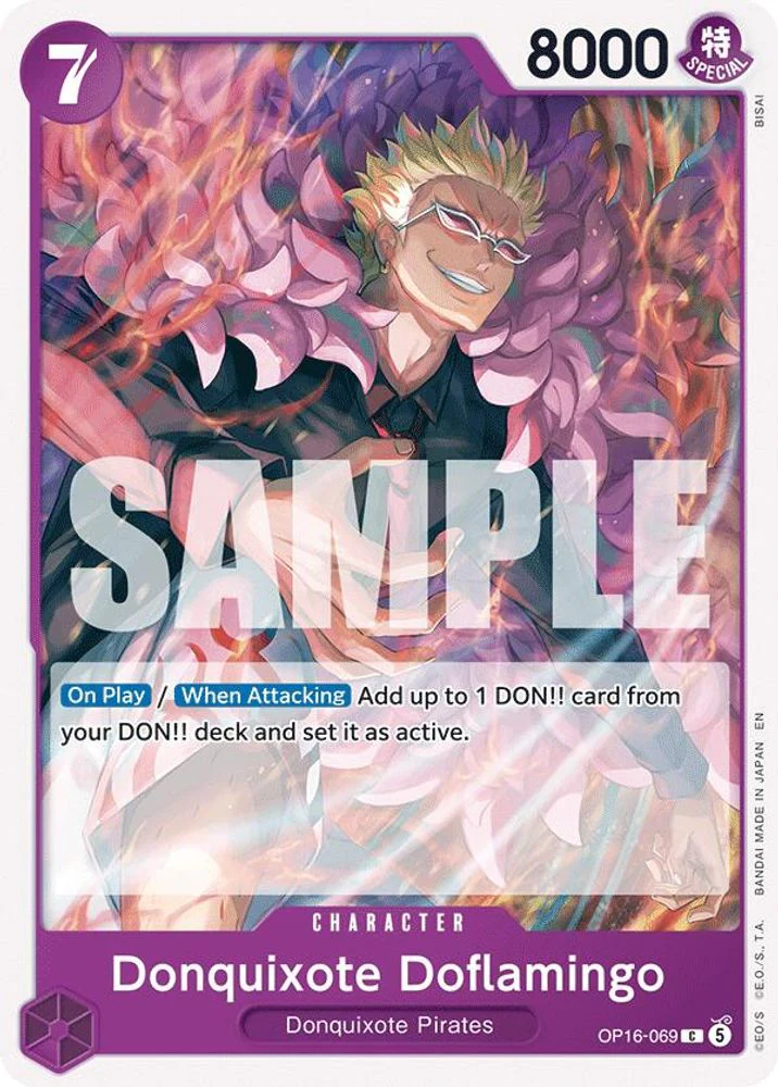 Donquixote Doflamingo (069) - OP16-069 - Common