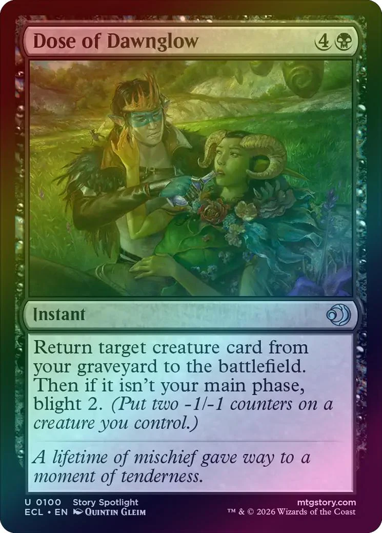Dose of Dawnglow (Foil) (ECL)