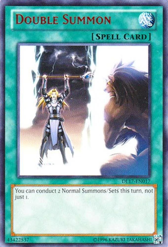 Double Summon (Red) - DL17-EN017 - Rare