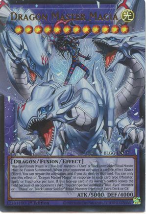 Dragon Master Magia - BLGG-EN137 - Ultra Rare (Extended Art) - 1st Edition