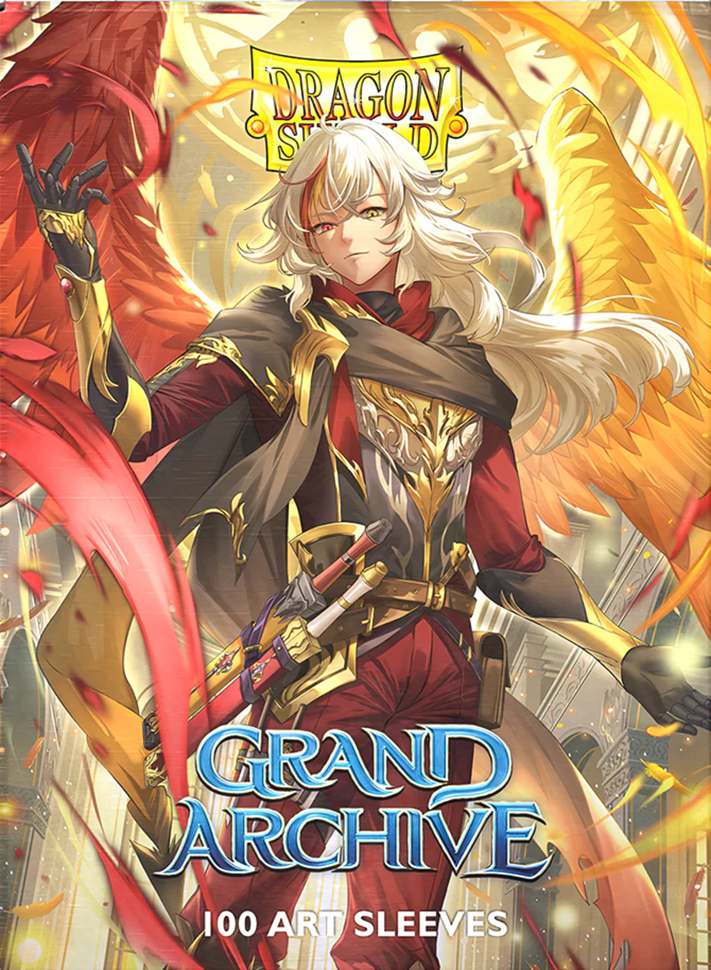 Dragon Shield - 100ct Standard Size - Art - Grand Archive: Azrael, Archangel of Materia