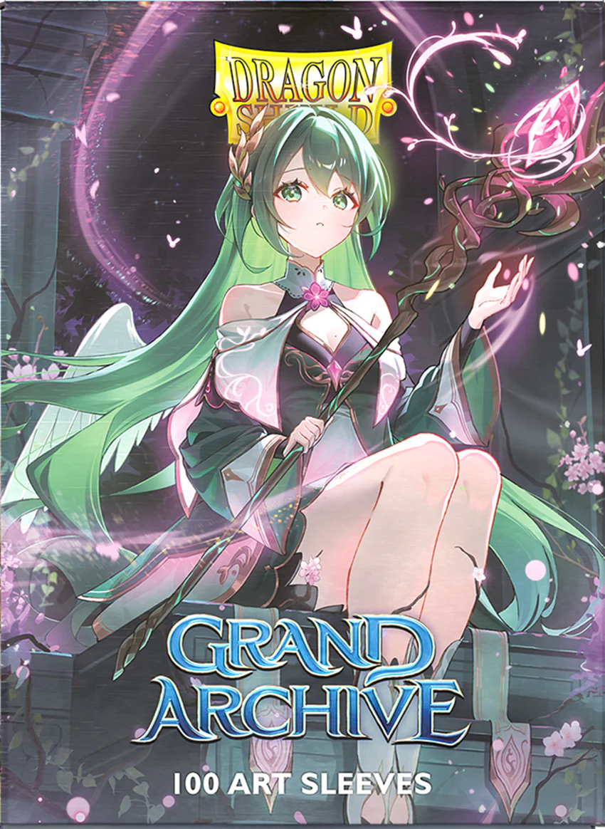 Dragon Shield - 100ct Standard Size - Art - Grand Archive: Ariel, Archangel Of Natura