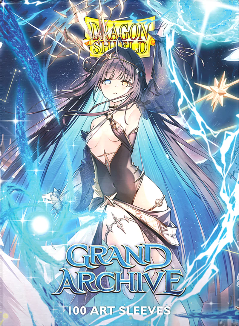 Dragon Shield - 100ct Standard Size - Art - Grand Archive: Raziel, Archangel of Libra