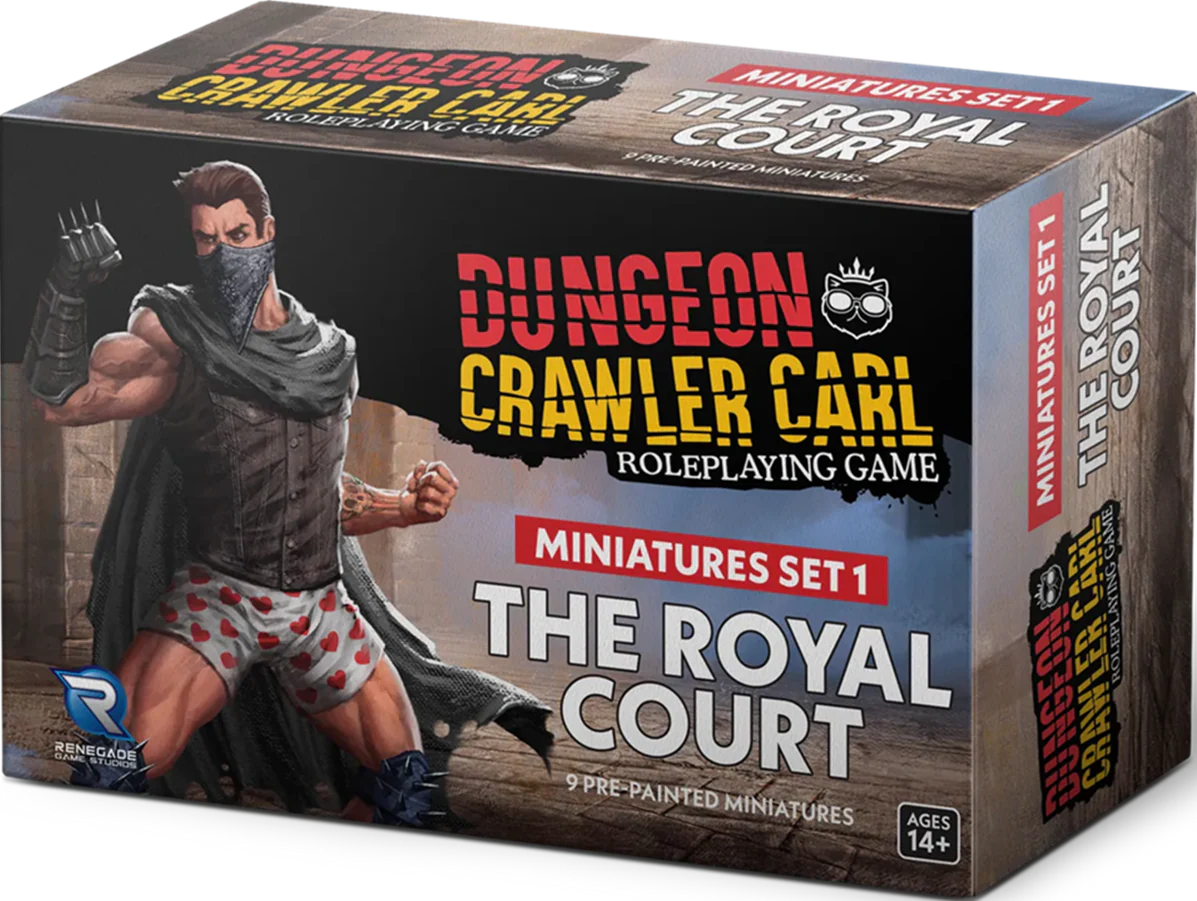 Dungeon Crawler Carl RPG - Miniatures Set 1: The Royal Court [RGS02992] (Pre-Order)