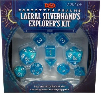 Dungeons & Dragons - Laeral Silverhand's Explorer's Kit Dice Set