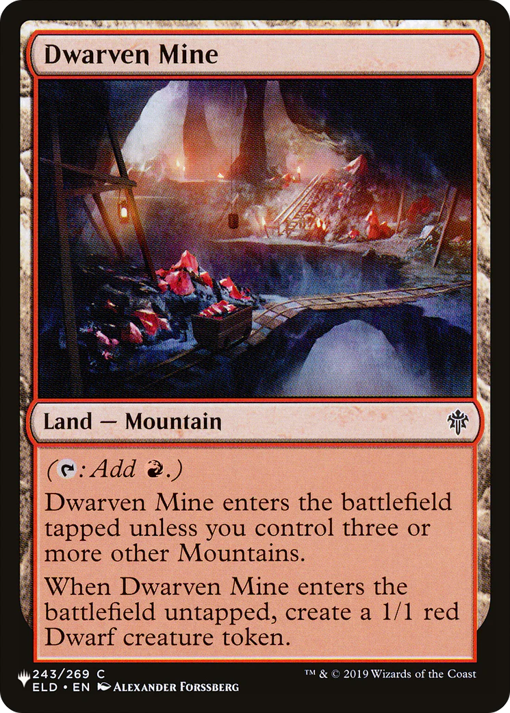 Dwarven Mine - ELD Reprint (PLST)