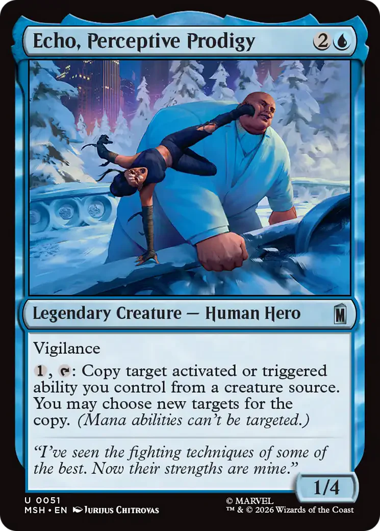 Echo, Perceptive Prodigy (MSH)