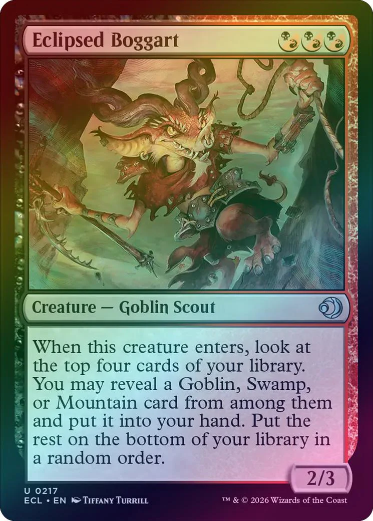 Eclipsed Boggart (Foil) (ECL)
