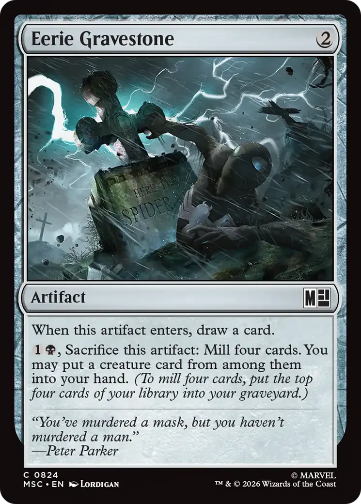 Eerie Gravestone (MSC)