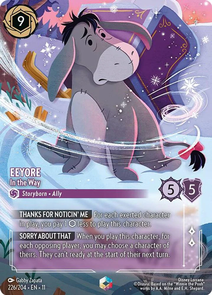 Eeyore (In the Way) - 226/204 - Enchanted