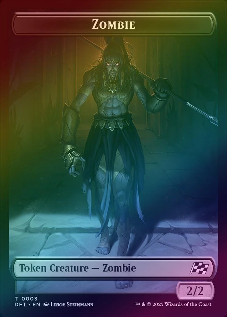 Elephant // Zombie Token (Foil) (TDFT) - Image 2