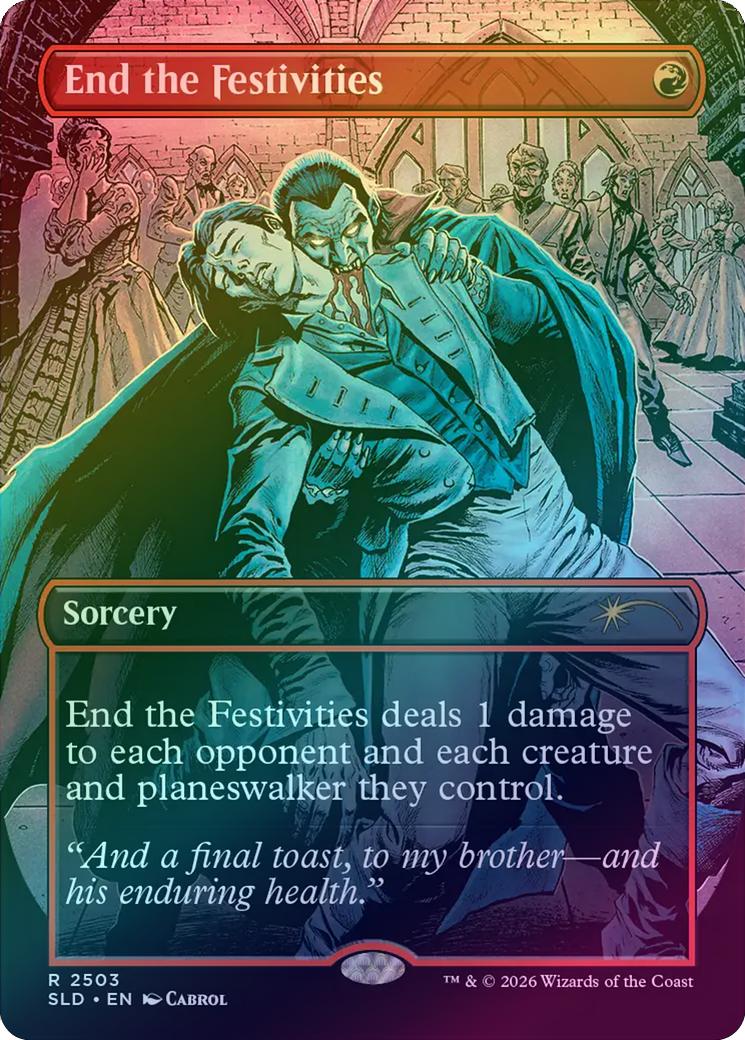 End the Festivities - D&D: Strahd's Descent (Foil) (SLD)