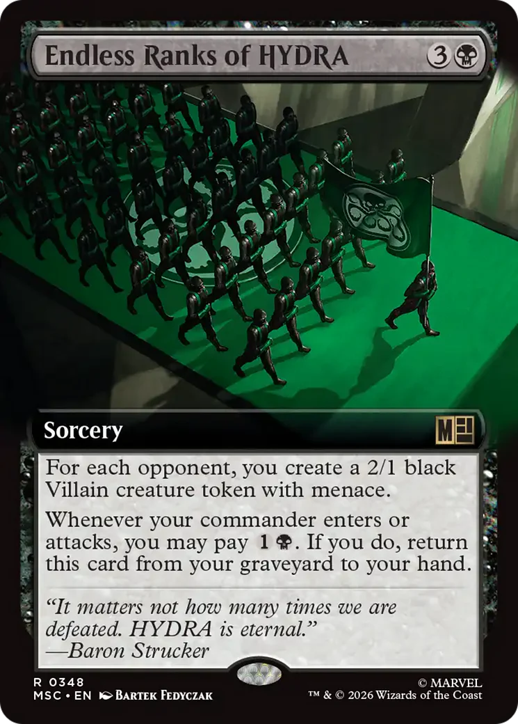 Endless Ranks of HYDRA - Extended Art (MSC)