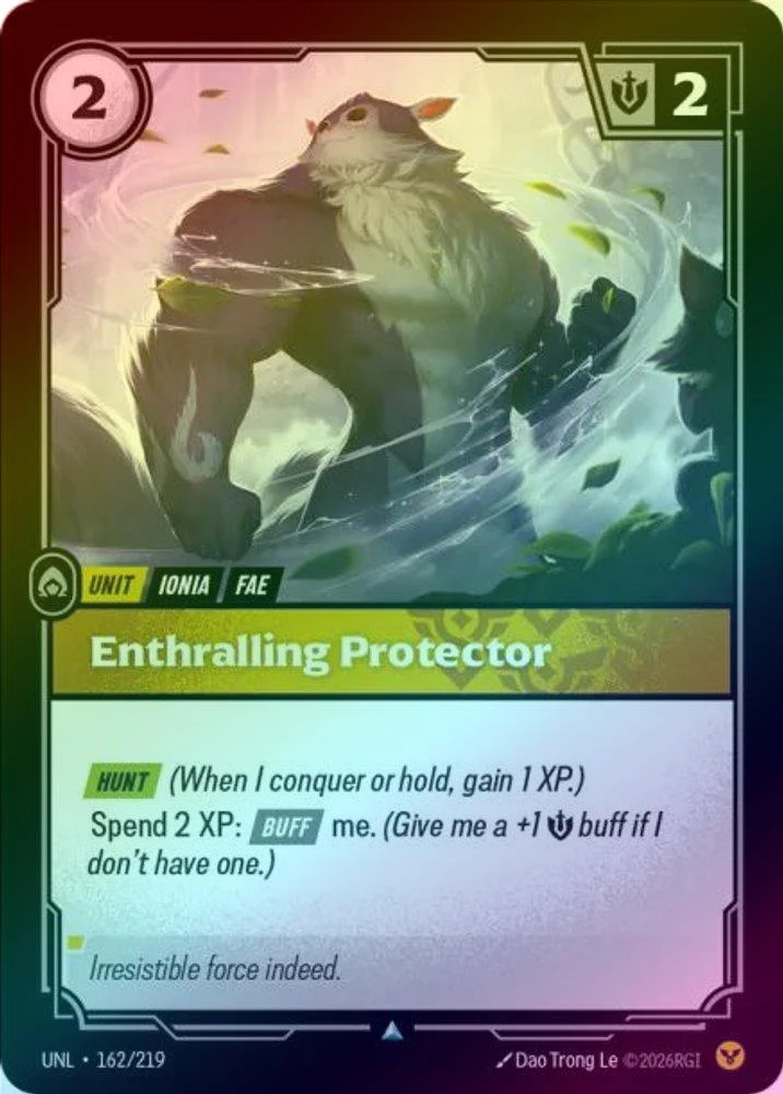 Enthralling Protector - 162/219 - Uncommon (Foil)