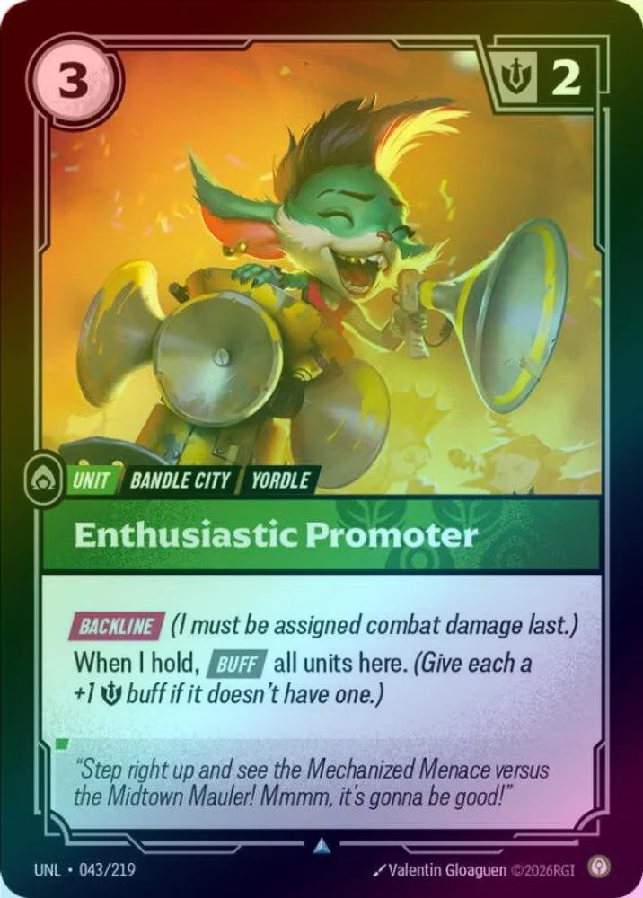 Enthusiastic Promoter - 043/219 - Uncommon (Foil)