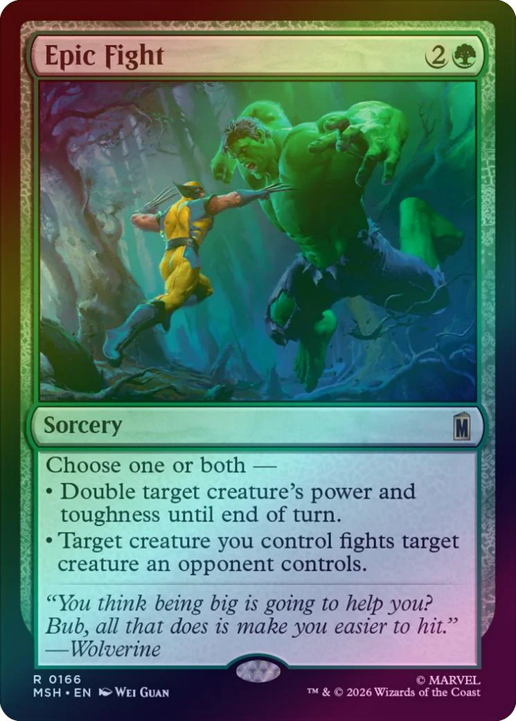 Epic Fight (Foil) (MSH)