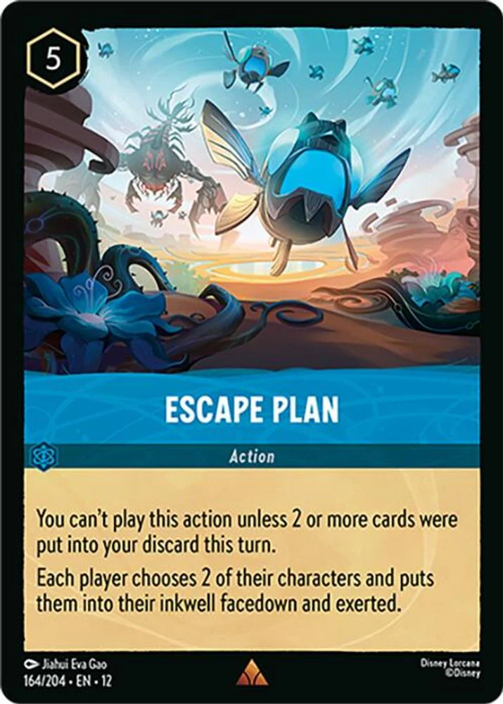 Escape Plan - 164/204 - Rare