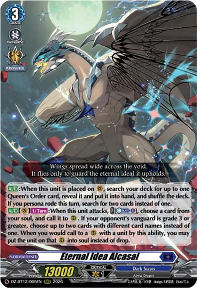 Eternal Idea, Alcasal - DZ-BT12/005EN - Triple Rare