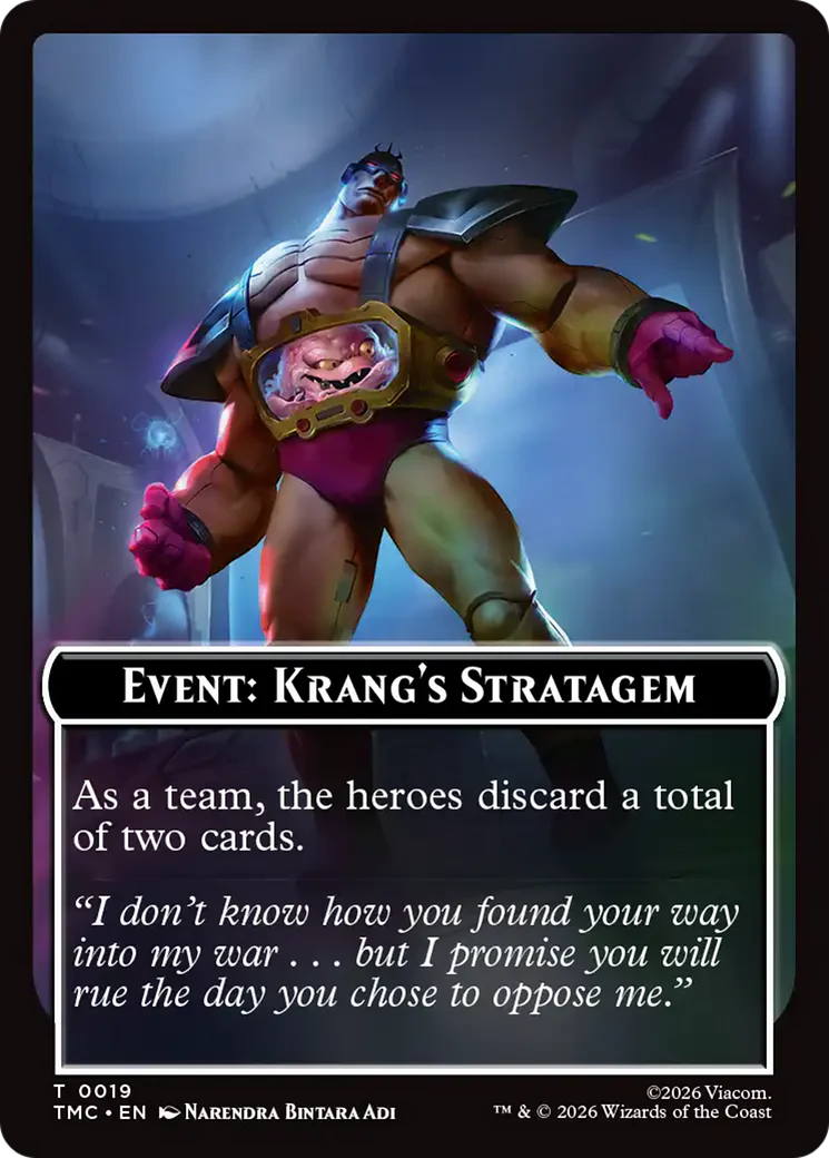 Event: Krang's Stratagem Token (TTMC)