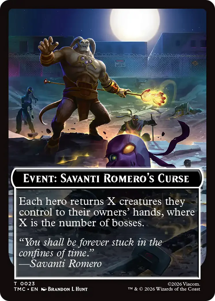 Event: Savanti Romero's Curse Token (TTMC)