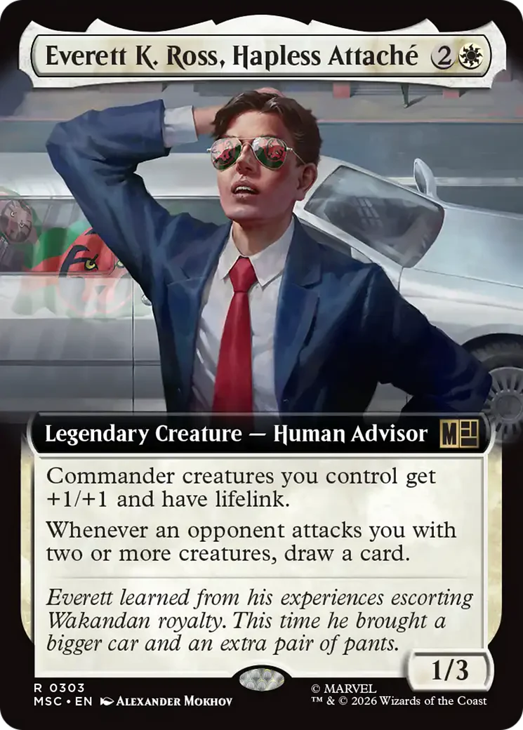 Everett K. Ross, Hapless Attaché - Extended Art (MSC)