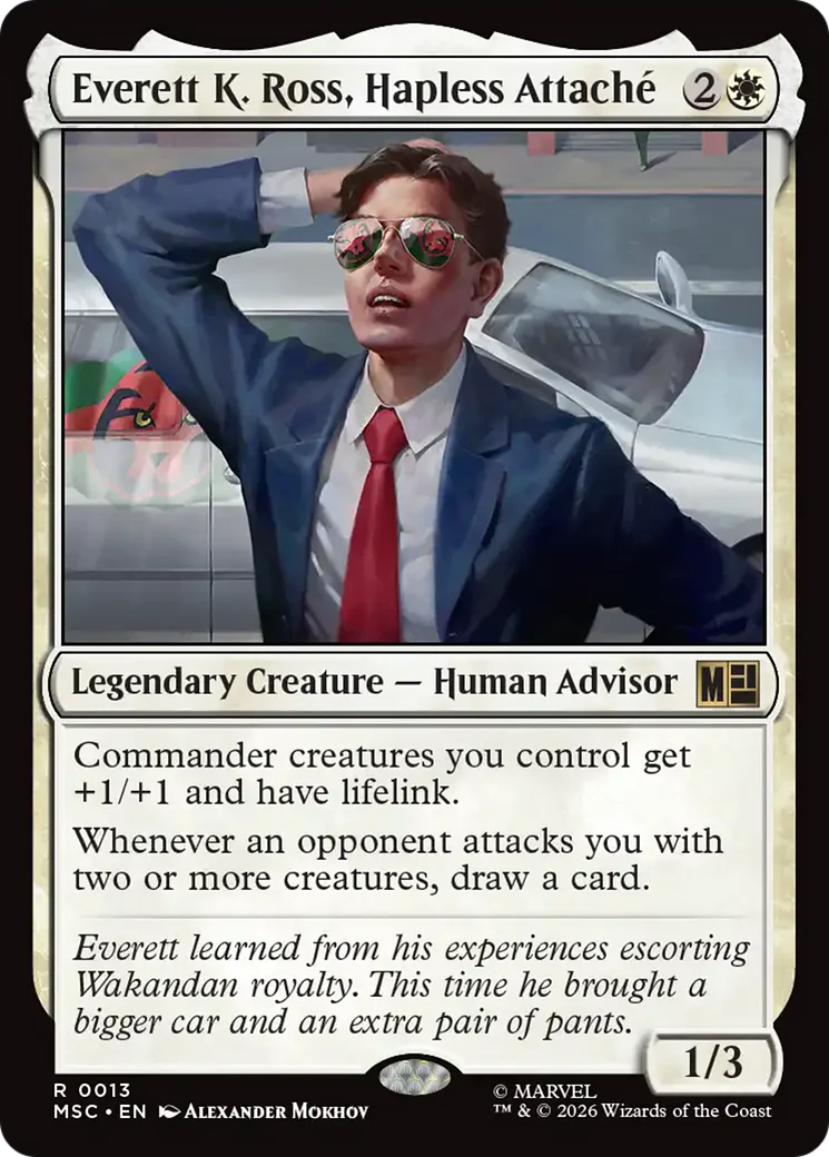 Everett K. Ross, Hapless Attaché (MSC)
