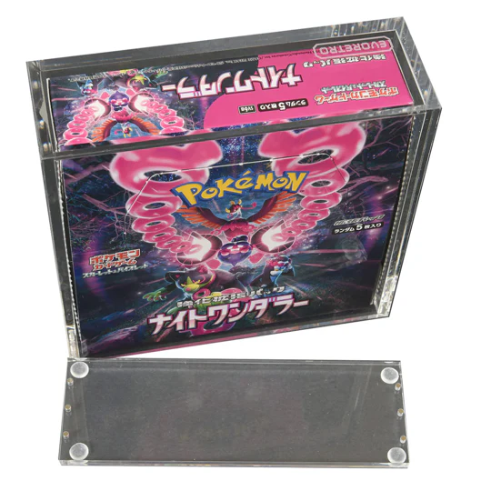 Evoretro - Acrylic Case - Pokemon Large Japanese - Booster Box 1PK