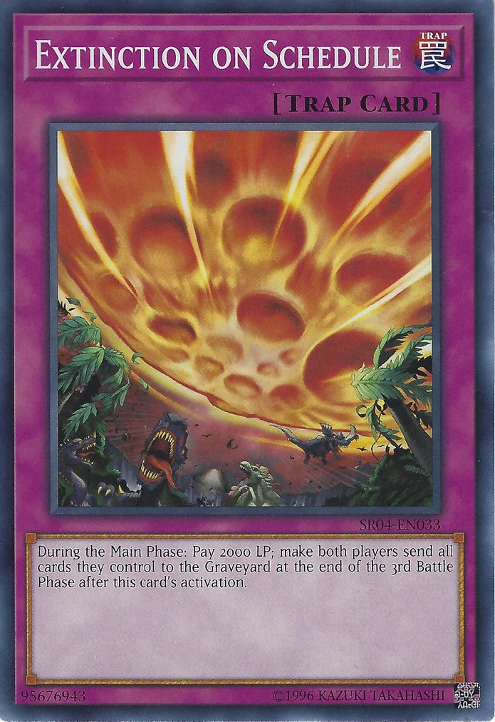 Extinction on Schedule - SR04-EN033 - Common - Unlimited