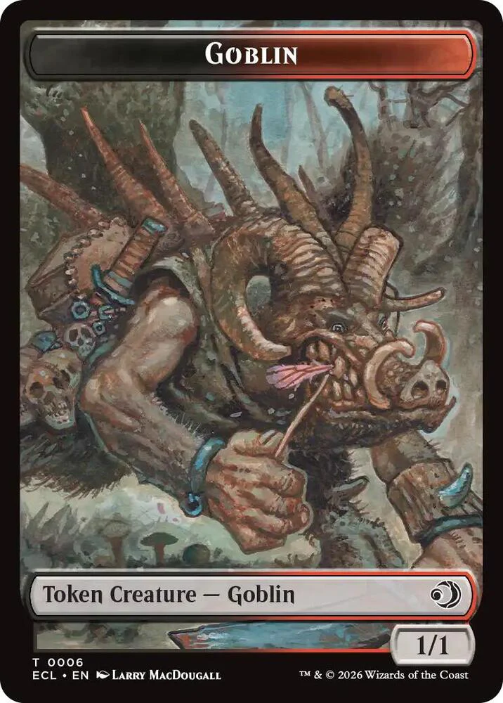 Treefolk // Goblin Token (Foil) (TECL) - Image 2