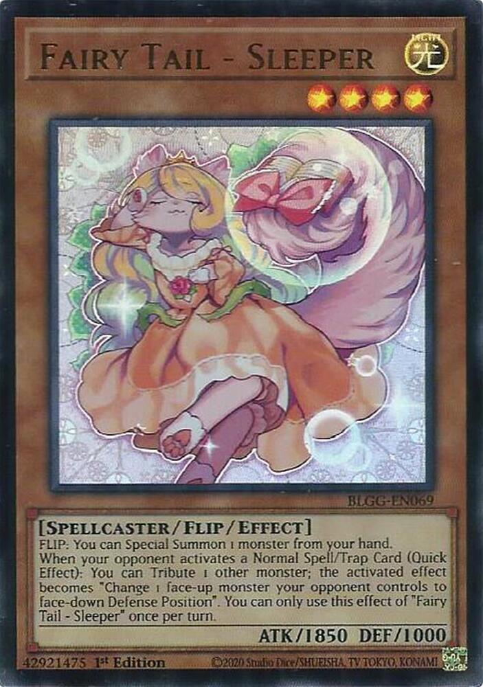 Fairy Tail - Sleeper - BLGG-EN069 - Ultra Rare - 1st Edition
