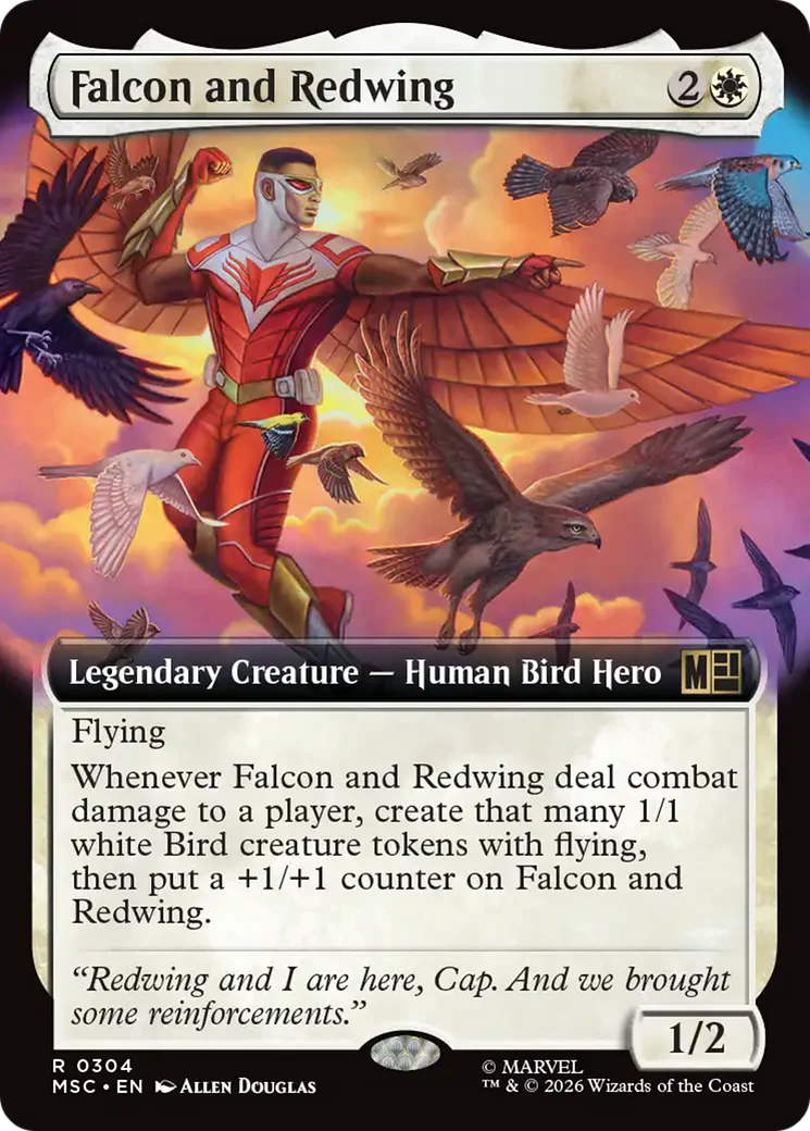 Falcon and Redwing - Extended Art (MSC)