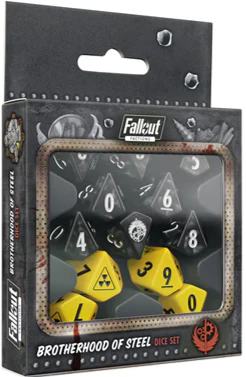 Fallout: Factions - Dice Set: Brotherhood of Steel