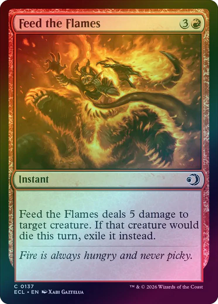 Feed the Flames (Foil) (ECL)