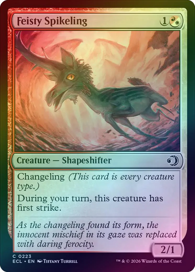 Feisty Spikeling (Foil) (ECL)