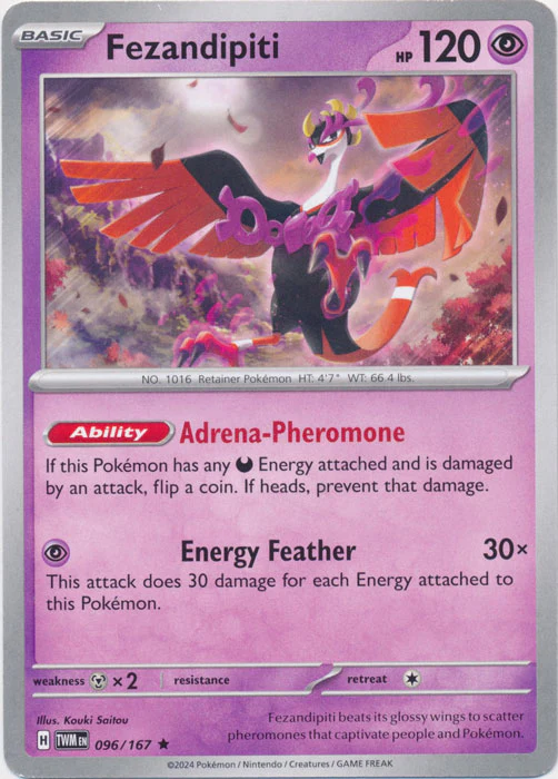 Fezandipiti - 096/167 - Rare - Theme Deck Exclusive